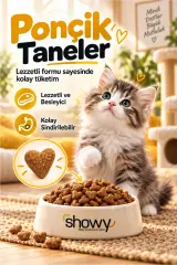 Showy Kitten Tavuklu Yavru Kedi Kuru Maması 15+2 EKONOMİK BOY