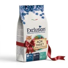 Exclusion Monoprotein Ton Balıklı Kısırlaştırılmış Yetişkin Kedi Maması AÇIK PAKET